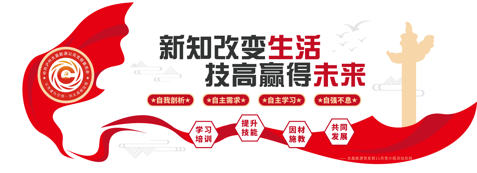 “爭(zhēng)做傳幫帶的技能帶頭人”主題活動(dòng)——太昌能源黨支部11月黨小組活動(dòng)成果總結(jié)